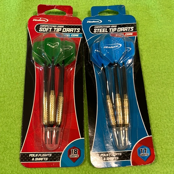 Halex Competition Steel & Soft Top Darts New - Picture 1 of 2